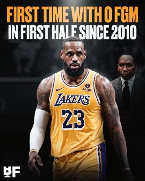 生涯仅2次！詹姆斯上半场以100%命中率投进8球上一次整整15年前