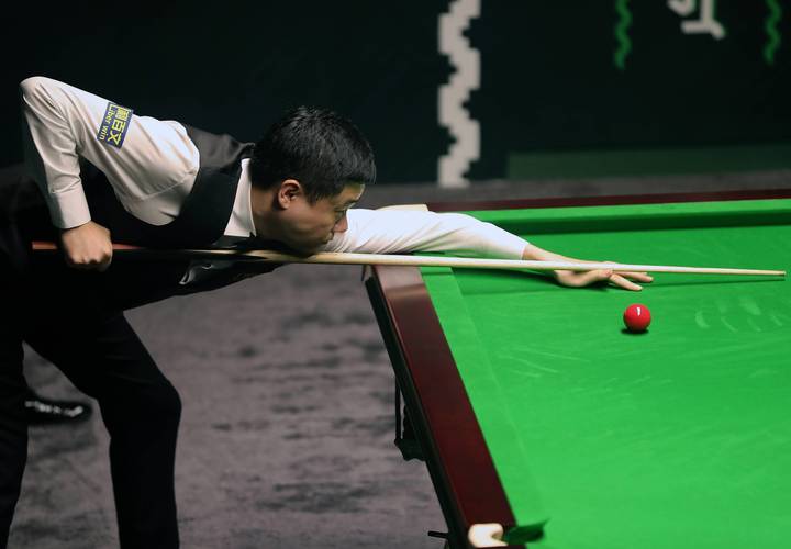 斯诺克世界公开赛32进16轮次，傅家俊53击败马丁奥德奈尔晋级