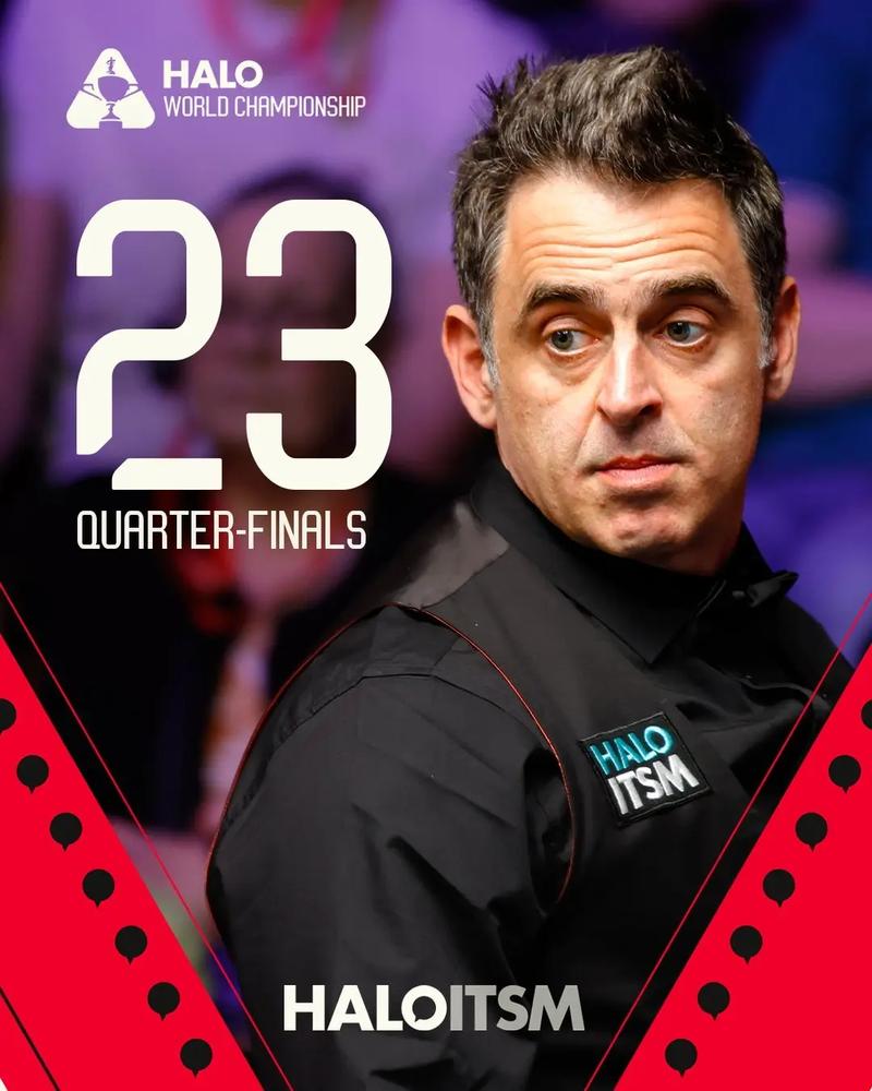 官方：奥沙利文缺席2026斯诺克巡回锦标赛