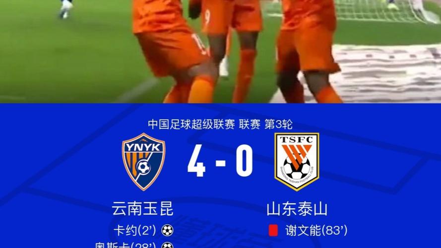 鲁媒：泰山队在前三轮比赛中取得6分的成绩符合预期，但在惨败于玉昆之后仍需继续提升自身实力_中超直播